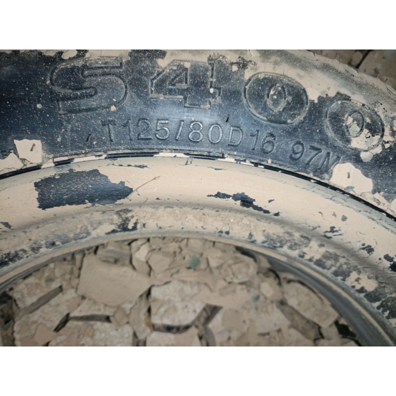 Recambio de neumatico repuesto para hyundai ioniq (ae) 1.6 gdi hybrid referencia OEM IAM T125/80/16  