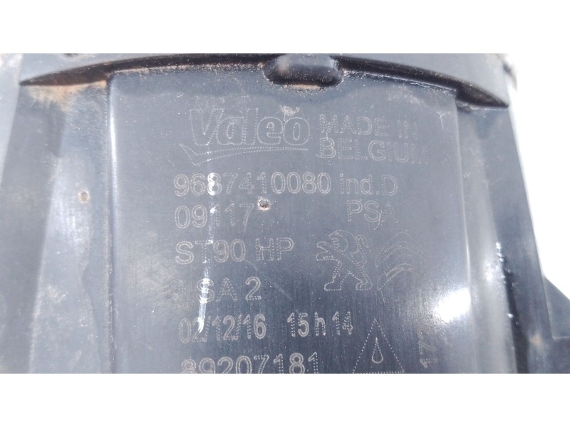 Recambio de faro antiniebla derecho para ford transit custom v710 furgoneta (nrn) 2.0 ecoblue referencia OEM IAM   