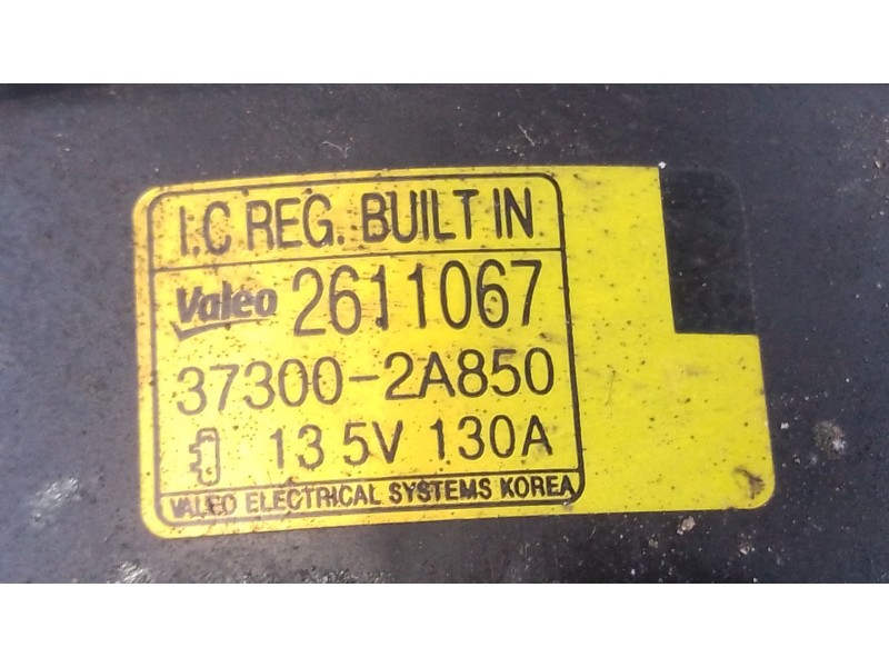 Recambio de alternador para hyundai ix35 (lm, el, elh) 1.7 crdi referencia OEM IAM   