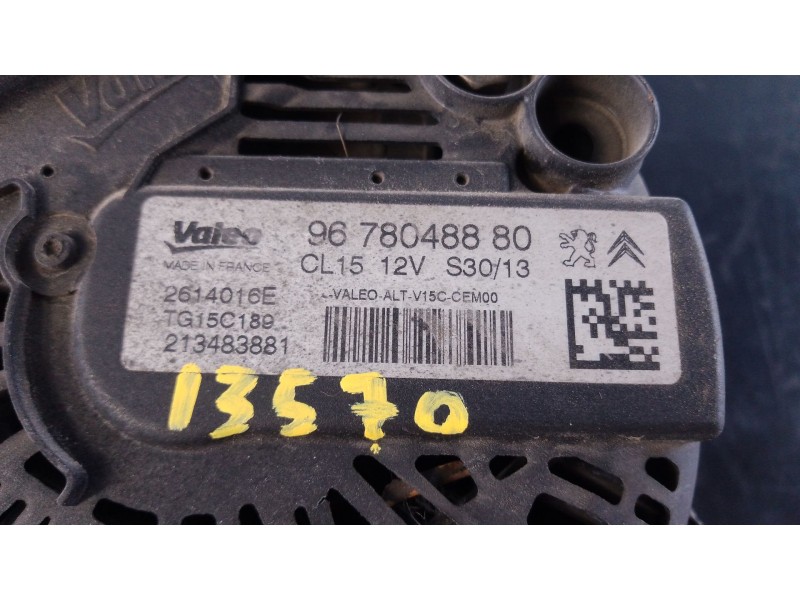 Recambio de alternador para citroën berlingo multispace (b9) 1.6 hdi 115 referencia OEM IAM   