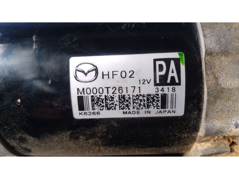 Recambio de motor arranque para mazda cx-30 (dm) e-skyactiv-x m hybrid referencia OEM IAM   