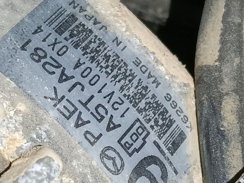 Recambio de alternador para mazda 6 station wagon (gj, gl) 2.0 (gjefw) referencia OEM IAM   