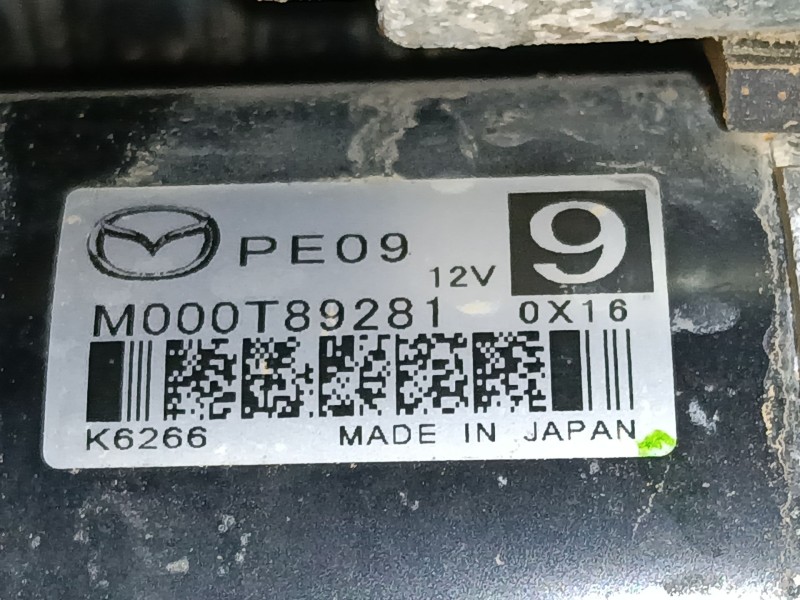 Recambio de motor arranque para mazda 6 station wagon (gj, gl) 2.0 (gjefw) referencia OEM IAM M00T89281  