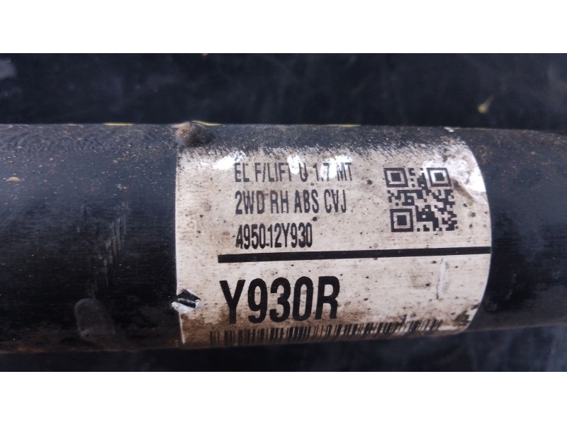 Recambio de transmision delantera derecha para kia sportage iii (sl) 1.7 crdi referencia OEM IAM   