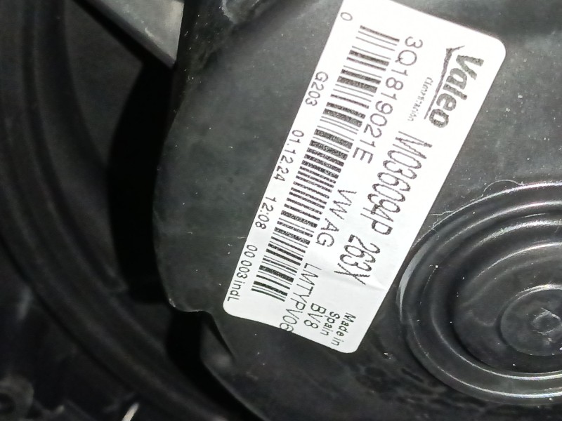 Recambio de ventilador calefaccion para cupra leon sportstourer (kl8, ku8, kud) 1.5 etsi referencia OEM IAM   