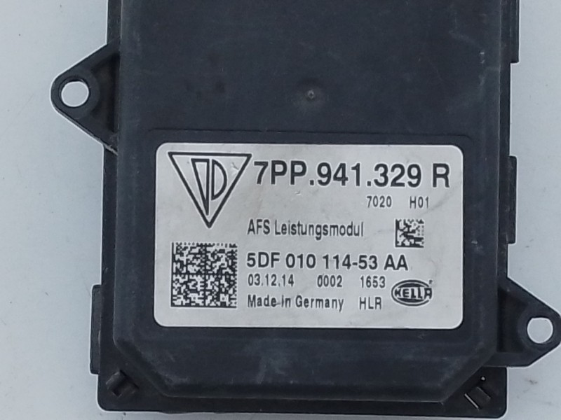 Recambio de centralita faros xenon para porsche panamera referencia OEM IAM 7PP941329R  E3-B6-26-2