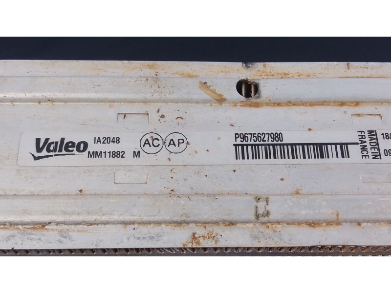 Recambio de intercooler para peugeot 508 ii (fb_, fh_, f3_) puretech 130 (fbhnsr) referencia OEM IAM   