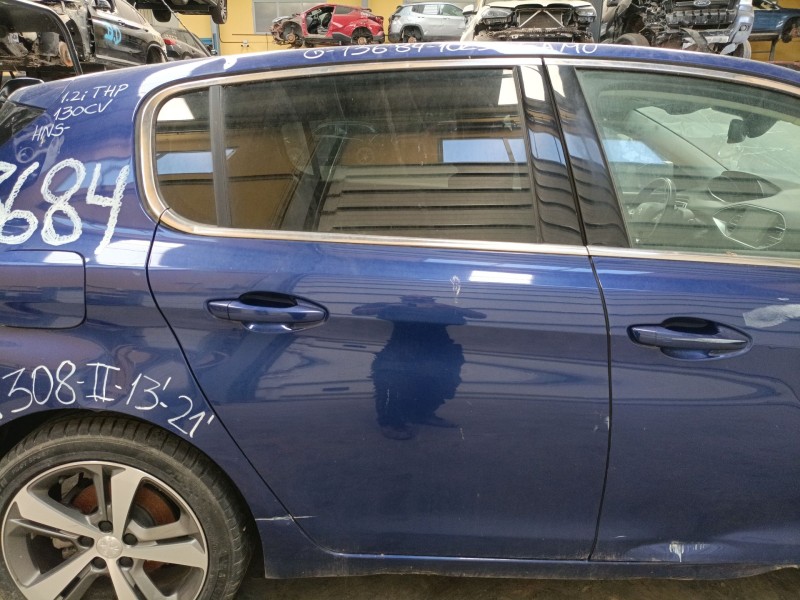 Recambio de puerta trasera derecha para peugeot 308 ii (lb_, lp_, lw_, lh_, l3_) 1.2 thp 130 referencia OEM IAM   
