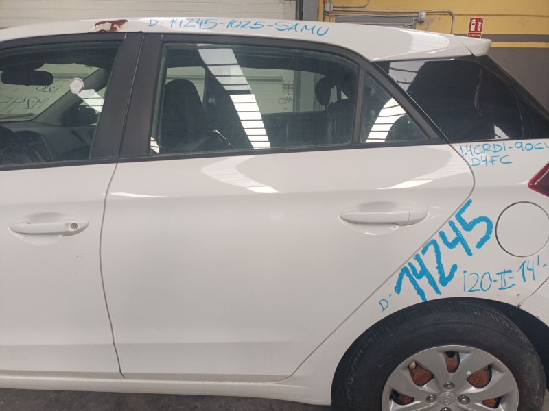 Recambio de puerta trasera izquierda para hyundai i20 ii (gb, ib) 1.4 crdi referencia OEM IAM   