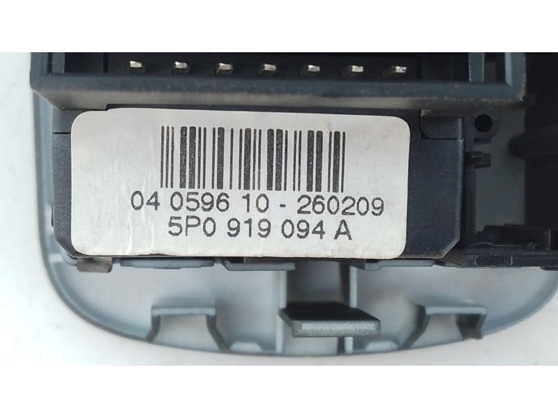 Recambio de mando luces para seat leon (1p1) 1.9 tdi referencia OEM IAM 5P0919094A  E2-A1-3-8