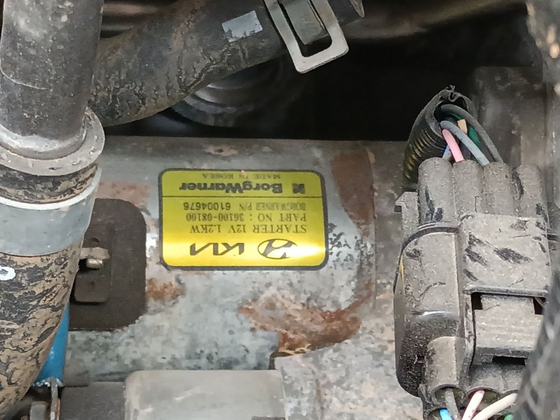 Recambio de motor arranque para kia ceed (cd) 1.0 t-gdi referencia OEM IAM   