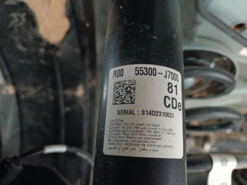 Recambio de amortiguador trasero derecho para kia ceed (cd) 1.0 t-gdi referencia OEM IAM 55300J7000  