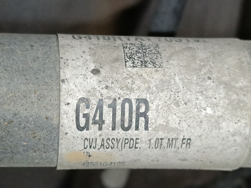 Recambio de transmision delantera derecha para kia ceed (cd) 1.0 t-gdi referencia OEM IAM G410R  