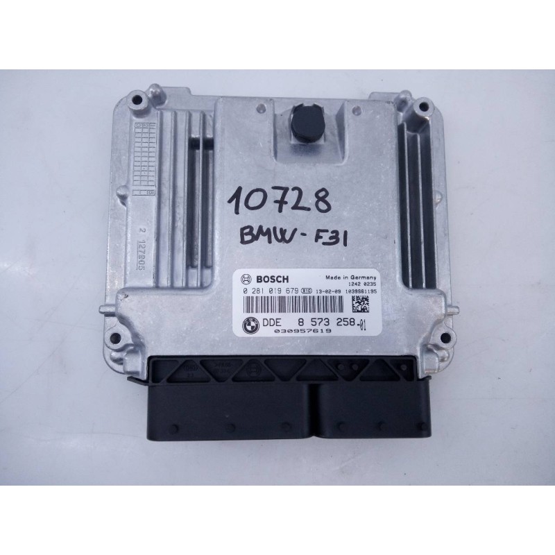 Recambio de centralita motor uce para bmw serie 3 touring (f31) 318d referencia OEM IAM 0281019679 8573258 