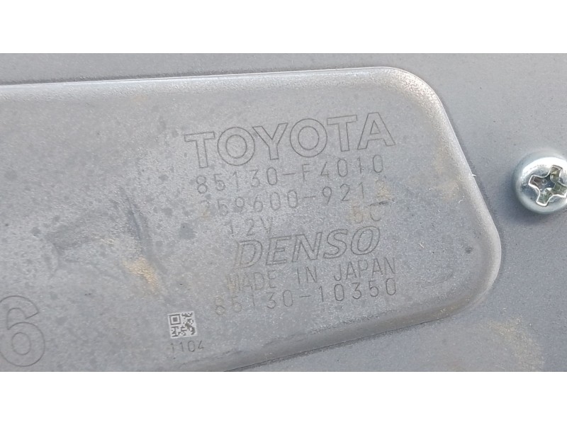 Recambio de motor limpia trasero para toyota c-hr (_x1_) 1.8 hybrid (zyx10_, zyx11_) referencia OEM IAM 85130F4010 2596009212 