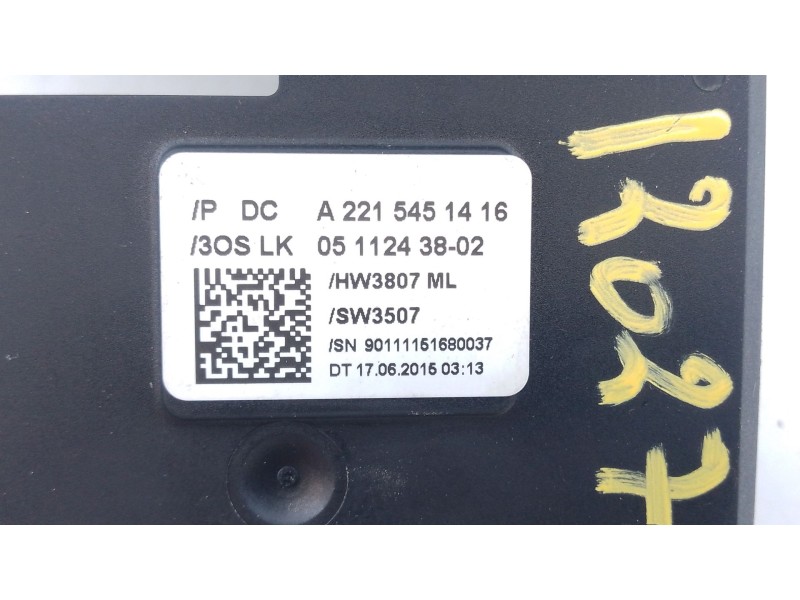 Recambio de anillo airbag para mercedes-benz clase s (w221) berlina 320 / 350 cdi (221.022) referencia OEM IAM   