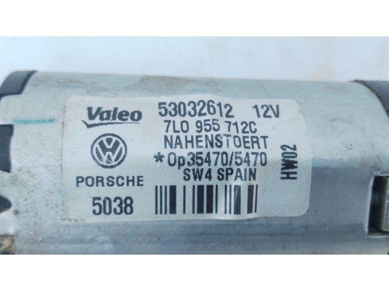 Recambio de motor limpia trasero para volkswagen touareg (7l6) tdi v6 +motion referencia OEM IAM   