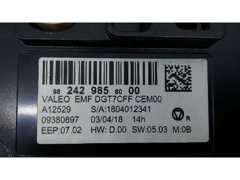 Recambio de sistema navegacion gps para peugeot 308 active referencia OEM IAM 9824298580  E3-B2-43-3