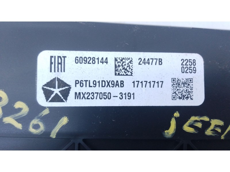 Recambio de mando climatizador para jeep compass (mp, m6, mv, m7) 1.4 multiair referencia OEM IAM   