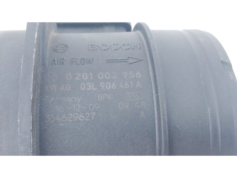 Recambio de caudalimetro para volkswagen tiguan (ad1, ax1) 2.0 tdi referencia OEM IAM 03L906461A 0281002956 