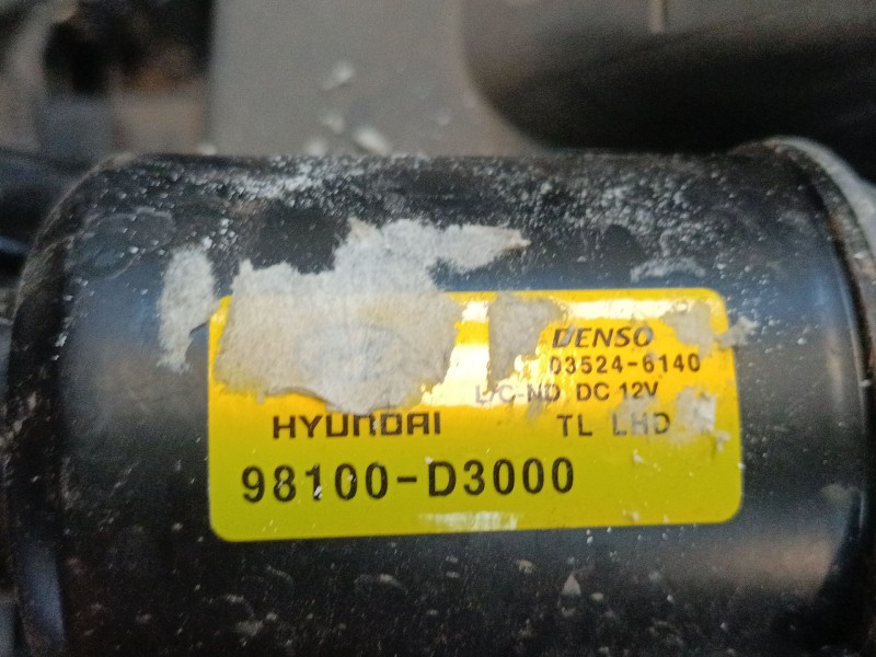 Recambio de motor limpia delantero para hyundai tucson (tl, tle) 1.7 crdi referencia OEM IAM 98100D300 035246140 