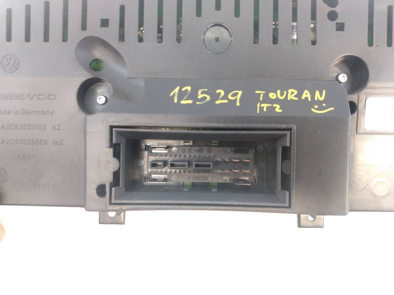Recambio de cuadro instrumentos para volkswagen touran (1t2) advance referencia OEM IAM 1T0920874A  E2-A1-11-5