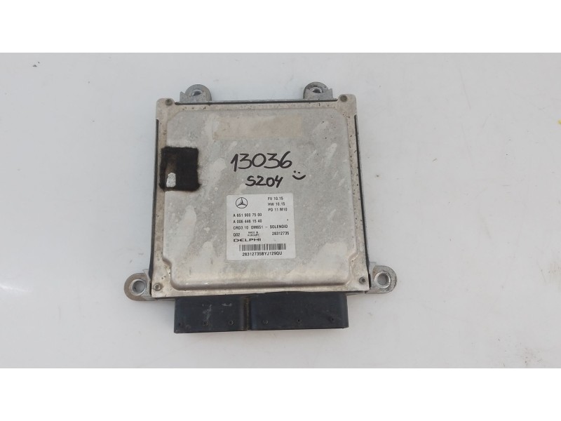 Recambio de centralita motor uce para mercedes-benz clase c t-model (s204) c 200 cdi (204.201) referencia OEM IAM A6519007500 A0