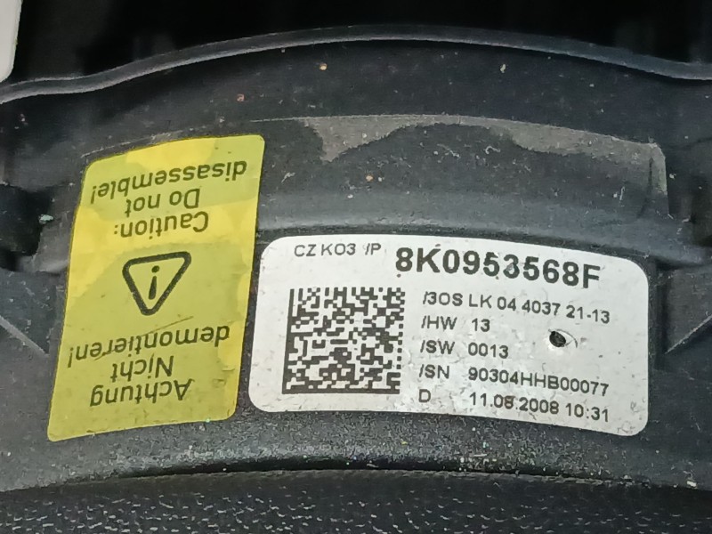Recambio de anillo airbag para audi a4 b7 (8ec) 2.0 tdi referencia OEM IAM 8K0953568F  