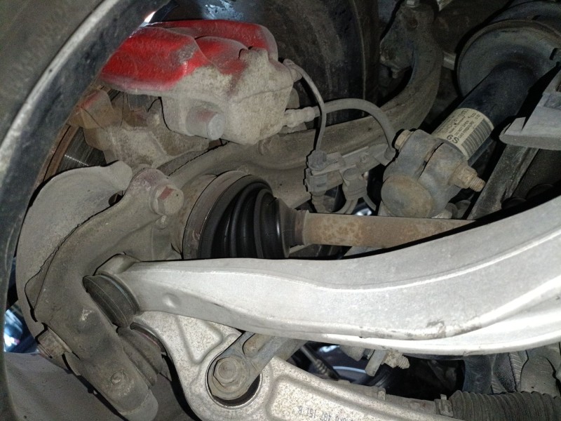 Recambio de mangueta delantera izquierda para audi a4 b7 (8ec) 2.0 tdi referencia OEM IAM   