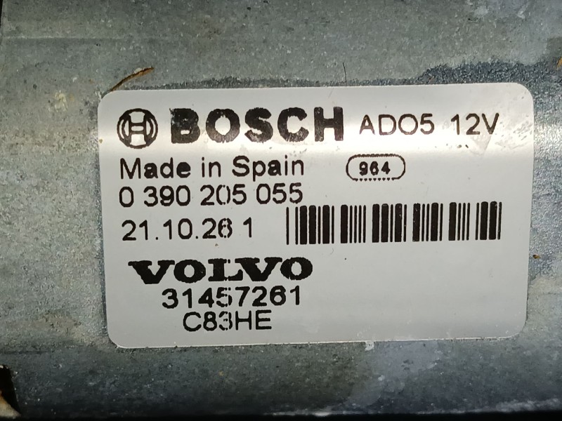 Recambio de motor limpia trasero para volvo xc40 (536) t3 referencia OEM IAM 0390205055  