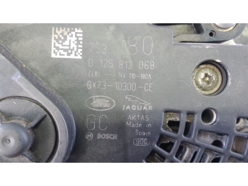 Recambio de alternador para jaguar xe (x760) 2.0 d referencia OEM IAM   
