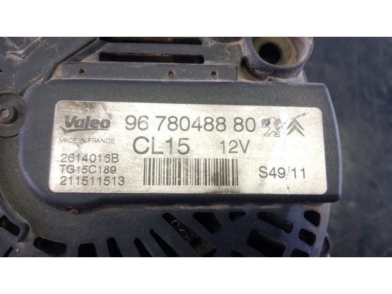 Recambio de alternador para citroën c4 lim. seduction referencia OEM IAM   