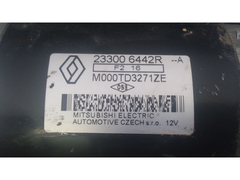 Recambio de motor arranque para renault megane iv sedán 1.3 tce 140 (lvnb) referencia OEM IAM   