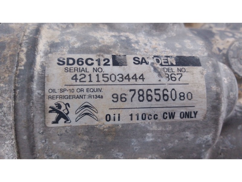Recambio de compresor aire acondicionado para peugeot partner furgoneta/monovolumen 1.6 hdi / bluehdi 75 referencia OEM IAM   