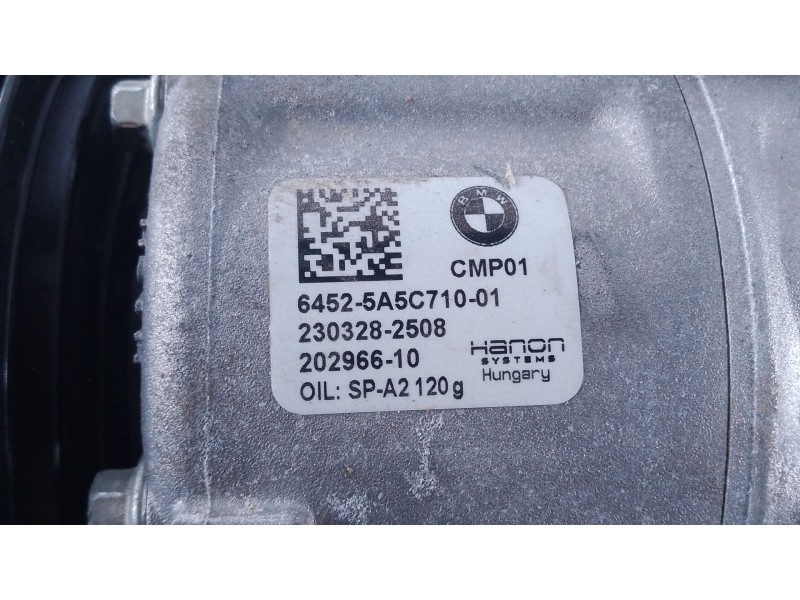 Recambio de compresor aire acondicionado para mini mini (f55) cooper referencia OEM IAM   