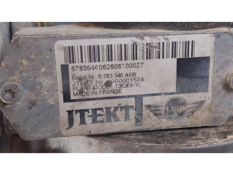 Recambio de cremallera direccion para mini mini (r56) cooper d referencia OEM IAM 68000027261 Q003T62682ZE P1-A6-9