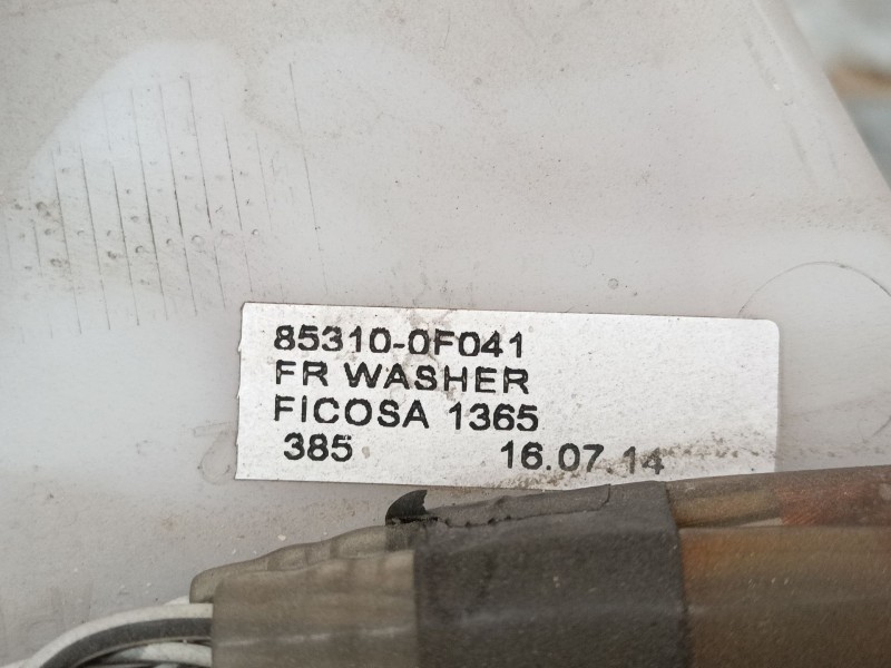 Recambio de deposito limpia para toyota verso (_r2_) 1.6 d4-d (war20_) referencia OEM IAM   