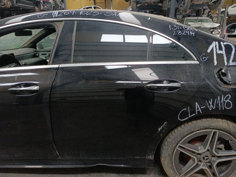 Recambio de puerta trasera izquierda para mercedes-benz cla (c118) cla 180 (118.384) referencia OEM IAM   