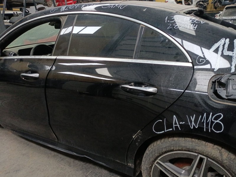 Recambio de puerta trasera izquierda para mercedes-benz cla (c118) cla 180 (118.384) referencia OEM IAM   