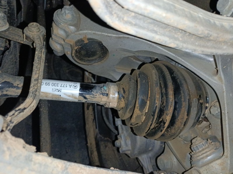 Recambio de transmision delantera derecha para mercedes-benz cla (c118) cla 180 (118.384) referencia OEM IAM   