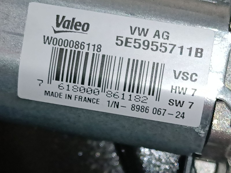 Recambio de motor limpia trasero para audi q3 sportback (f3n) 35 tdi referencia OEM IAM 5E5955711B  