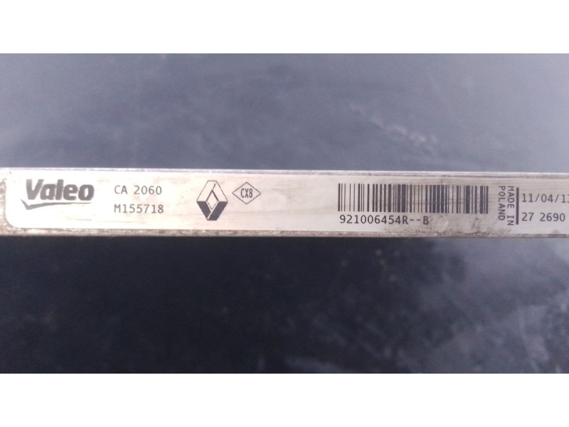 Recambio de condensador / radiador aire acondicionado para dacia dokker furgoneta/monovolumen 1.5 dci 75 / blue dci 75 (fejw, fe