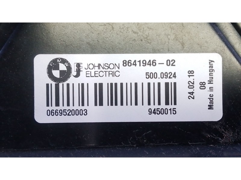 Recambio de electroventilador para bmw 3 (f30, f80) 320 d referencia OEM IAM   