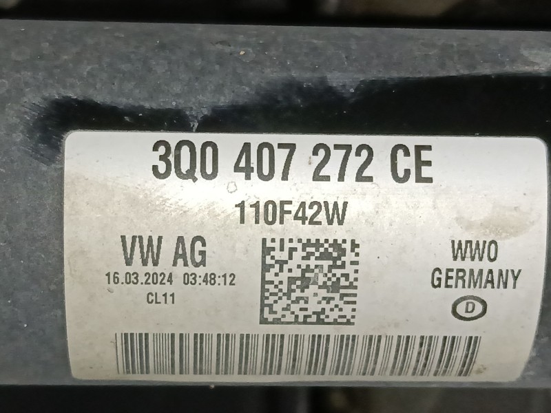 Recambio de transmision delantera derecha para audi q3 sportback (f3n) 35 tdi referencia OEM IAM 3Q0407272CE  