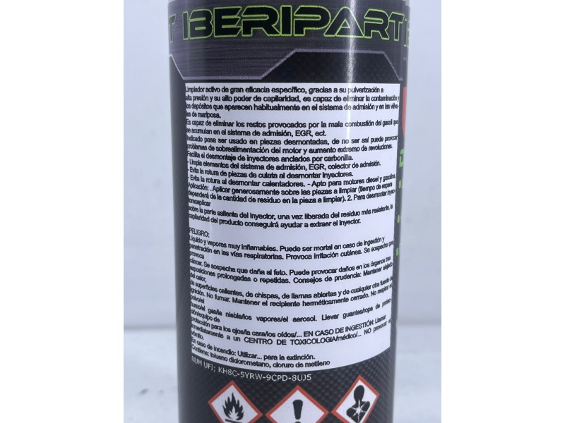 Recambio de accesorios auto para universal limpieza auto descarbonizante ultra iberipart 400ml referencia OEM IAM 102015 NUEVO T