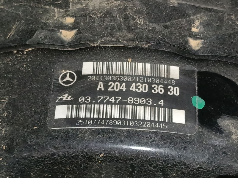 Recambio de servofreno para mercedes-benz clase c coupé (c204) c 220 cdi (204.302) referencia OEM IAM A2044303630  