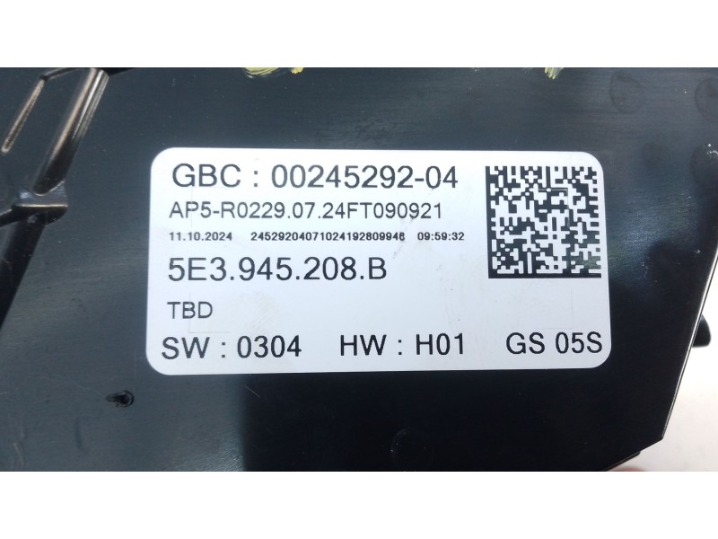 Recambio de piloto trasero derecho para skoda octavia nx3 referencia OEM IAM   