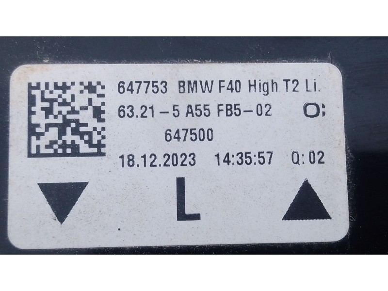 Recambio de piloto trasero izquierdo porton para bmw 1 (f40) 118 d referencia OEM IAM   