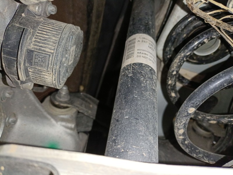 Recambio de amortiguador trasero izquierdo para mercedes-benz gla (h247) gla 200 d (247.712) referencia OEM IAM A2473207204  