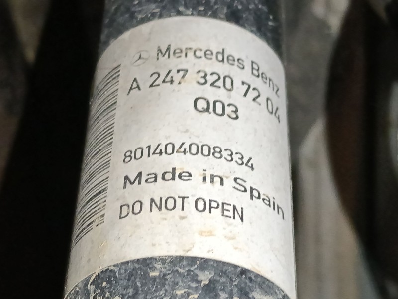 Recambio de amortiguador trasero izquierdo para mercedes-benz gla (h247) gla 200 d (247.712) referencia OEM IAM A2473207204  